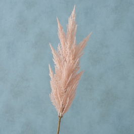 Ramura decorativa artificiala Pampas Roz deschis, H94 cm