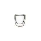 Set 2 cesti cafea, din sticla cu pereti dubli, Artesano Simple S Transparent, 110 ml, Villeroy & Boch