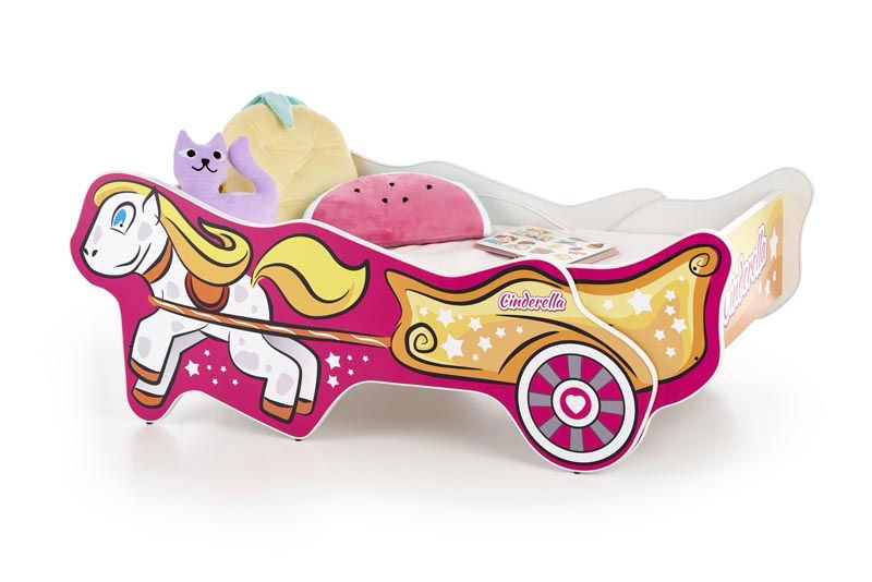 Pat din pal pentru copii Cindy Multicolor