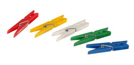 Set carlige rufe, din plastic, Colorado Multicolor, L1xl1,5xH7 cm, 50 piese