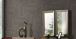 Set 2 oglinzi decorative din pal Toscana Dore Gri, l45xH80 cm