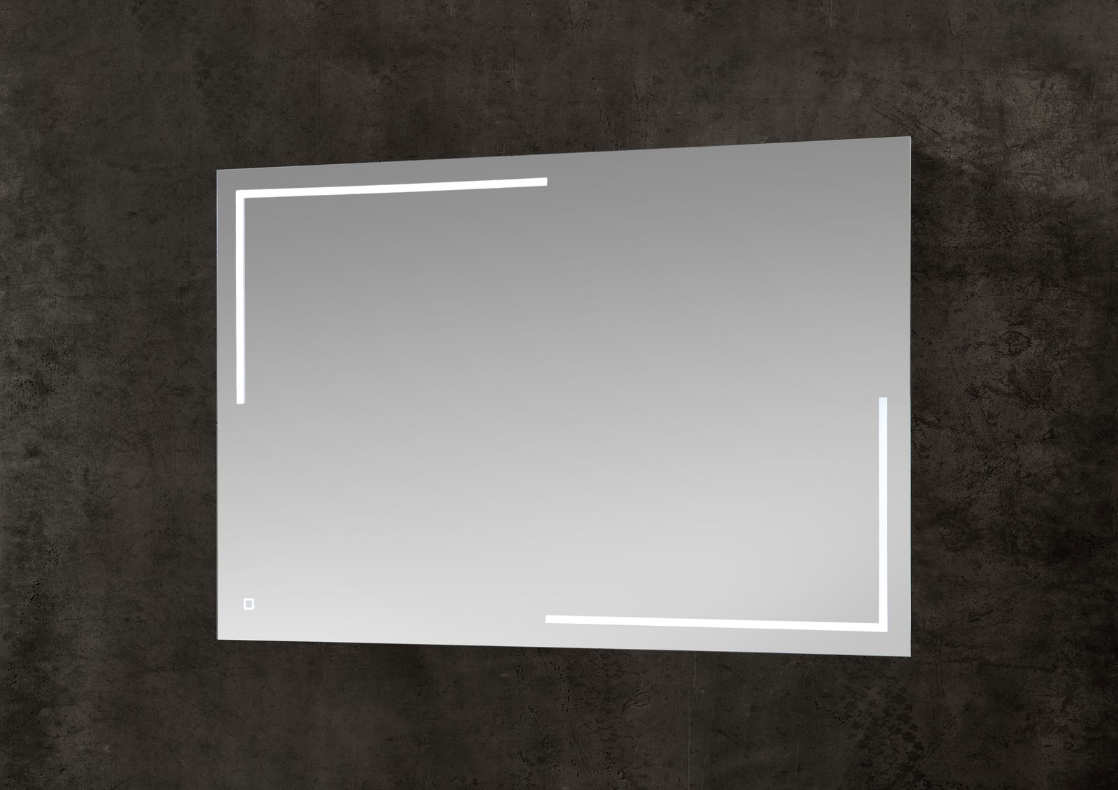 Oglinda Baie SP3 Large cu Iluminare Led, IP21, 6500K, 330LM, Dreptunghiulara l100xH65 cm