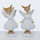 Figurina din rasina sintetica Carmenia Alb / Argintiu, Modele Asortate, L7xl5xH13 cm