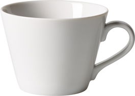 Set 6 cesti cafea, din portelan, Organic Alb, 270 ml, Villeroy & Boch