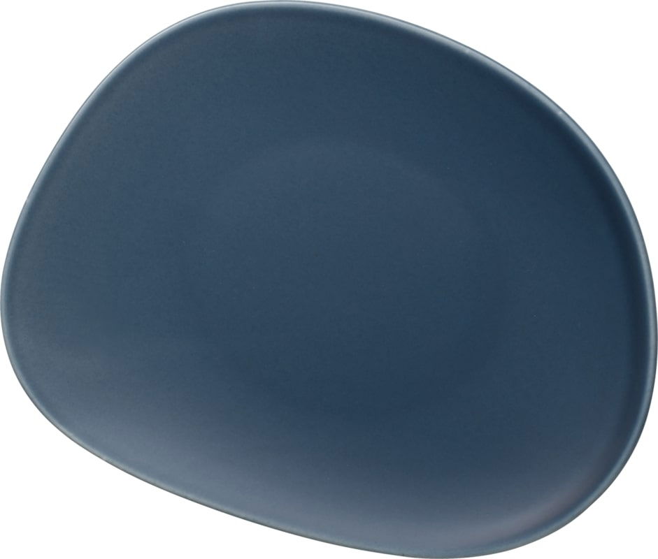 Set 6 farfurii salata, din portelan, Organic Turcoaz, 21 cm, Villeroy & Boch