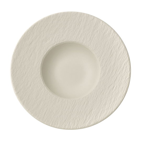 Set 6 farfurii pentru paste, din portelan, Manufacture Rock Alb, 28 cm, Villeroy & Boch