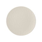 Set 6 farfurii pentru servire, din portelan, Manufacture Rock Alb, 25 cm, Villeroy & Boch