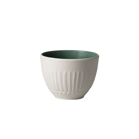 Set 4 cani din portelan, It`s my Match Blossom Alb / Verde, 450 ml, Villeroy & Boch