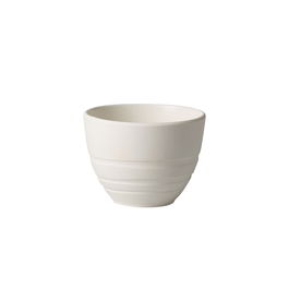 Set 4 cani din portelan, It's my Match Leaf Alb, 450 ml, Villeroy & Boch