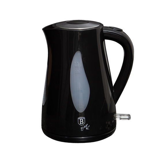 Fierbator apa cu termostat, 1,7L, 2200W, Black Silver