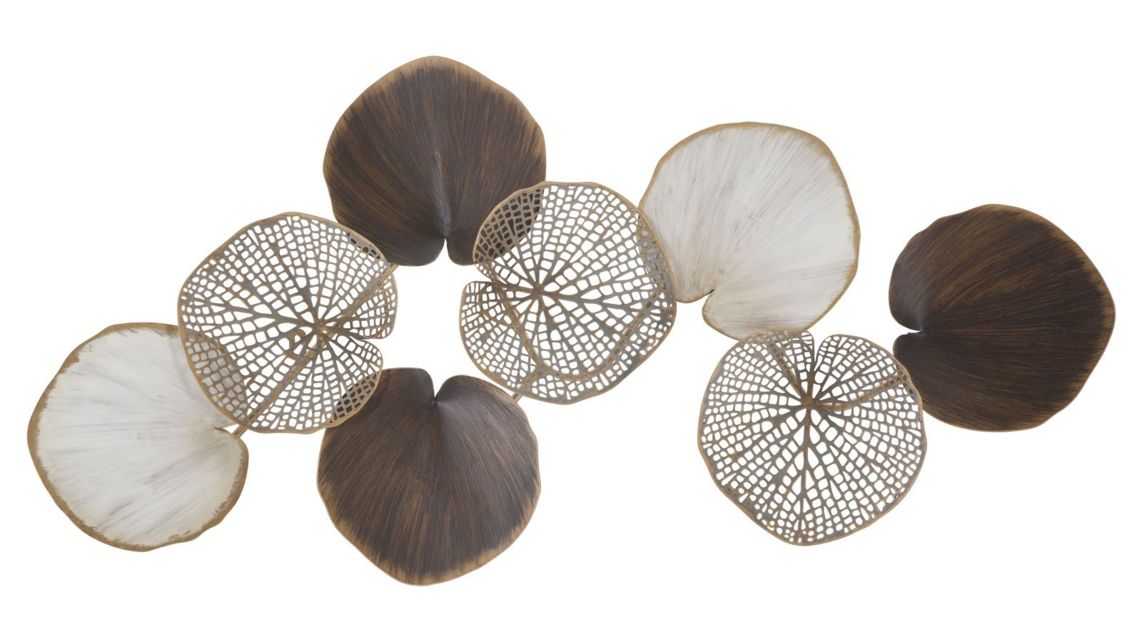 Decoratiune metalica de perete, Obyx Multicolor, l100xA5xH50 cm