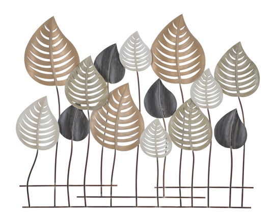 Decoratiune metalica de perete, Otip A Multicolor, l103,5xA5xH84 cm