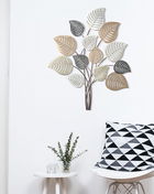 Decoratiune metalica de perete, Otip B Multicolor, l81xA5xH100 cm