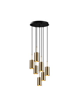 Lustra Kem 6391 Auriu Antichizat / Negru