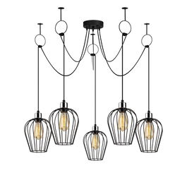 Lustra Tel 6691 Negru
