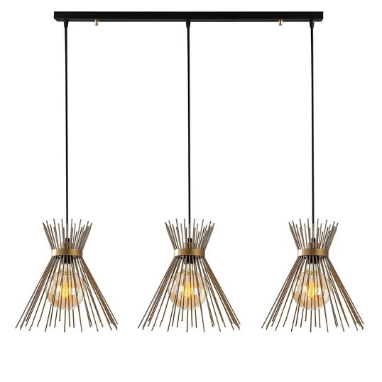 Lustra Kirpi 3089 Auriu