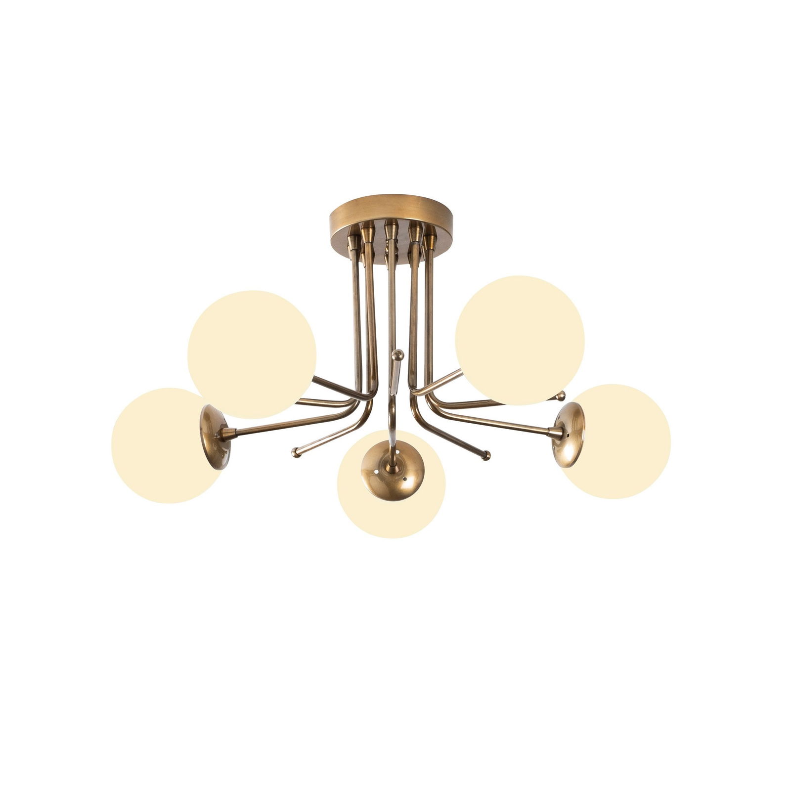 Lustra Daisy 146-AV2 Auriu / Alb