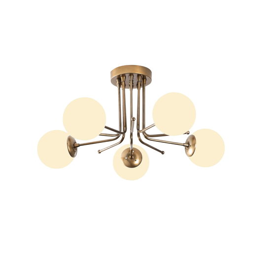 Lustra Daisy 146-AV2 Auriu / Alb