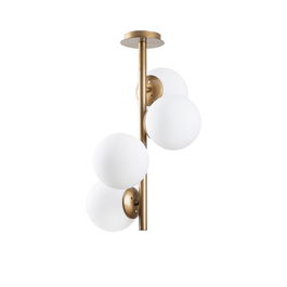 Lustra Faze NT-138 Auriu / Alb