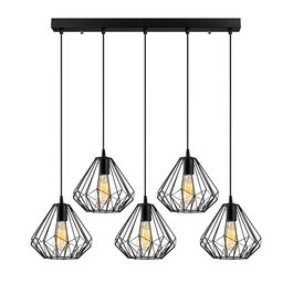 Lustra Diamond 704-5S1 Negru