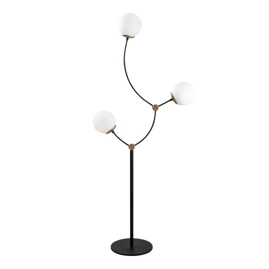 Lampadar Kromozom 4001 Negru / Alb