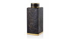 Decoratiune din portelan, Venera Home 07 Cube Big Negru / Auriu, l15xA15xH38 cm