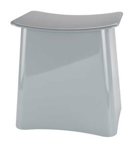Cos de rufe / Taburet din ABS, Wing Gri, 33L, L45x33xH48 cm