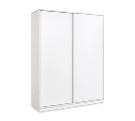 Dulap din pal cu 2 usi glisante pentru tineret White, l164xA59xH206 cm