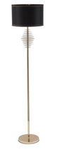 Lampadar Round Negru / Auriu