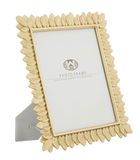 Rama foto decorativa din rasina Leaves Large Auriu, 28 x 30,2 cm