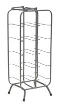 Suport metalic pentru sticle Rack 10 Gri inchis, l28xA23xH67 cm