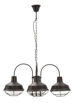 Lustra din metal Bronks Negru