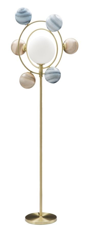 Lampadar Universe Auriu / Multicolor