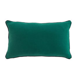 Perna decorativa cu husa detasabila, Linette Verde, 30 x 50 cm