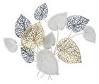 Decoratiune metalica de perete, Ory B Multicolor, l100xA5xH80 cm