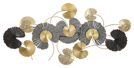 Decoratiune metalica de perete, Web A Multicolor, l130,5xA5xH66 cm