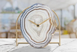 Ceas de masa Twin A Multicolor, L20xl7xH19,5 cm