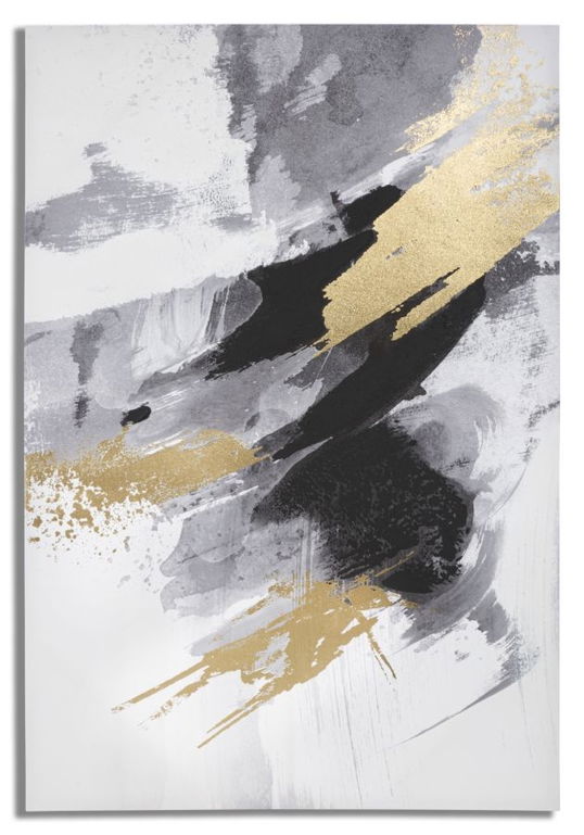 Tablou pictat manual, Bruch Multicolor, 80 x 120 cm