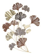 Decoratiune metalica de perete, Windy Multicolor, l69,5xA5,5xH92 cm