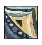 Tablou Canvas Arles Asymmetric Multicolor, 82 x 82 cm