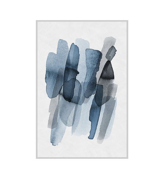 Tablou Canvas Arles Abstract Albastru, 82 x 122 cm