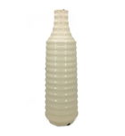 Vaza decorativa din ceramica, Tian Spheres Large Bej, Ø25xH80cm