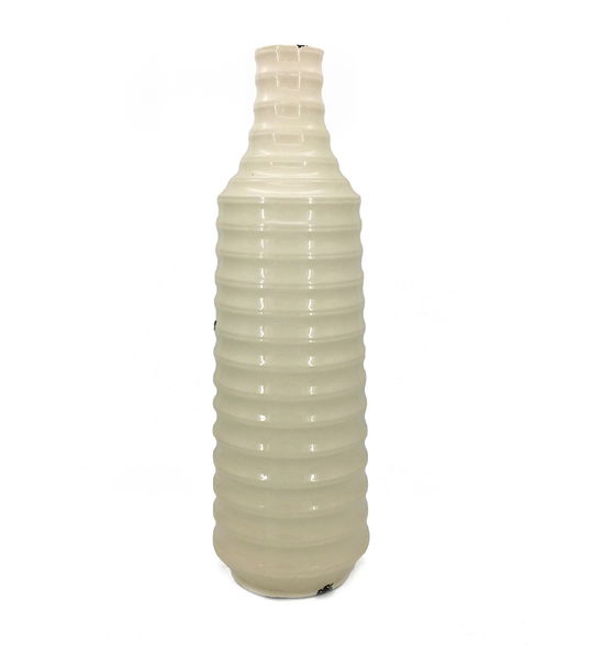 Vaza decorativa din ceramica, Tian Spheres Large Bej, Ø25xH80cm