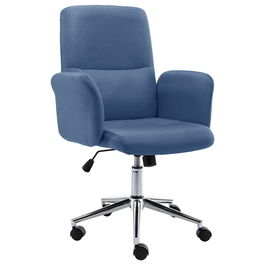 Scaun de birou ergonomic tapitat cu stofa, Norman, l64xA64xH97-107 cm