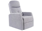 Fotoliu Recliner tapitat cu stofa, Arezo Gri, l63xA76xH100 cm