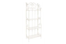 Raft pliabil pentru gradina / terasa, din metal, Emily Crem, L59xl28xH167 cm
