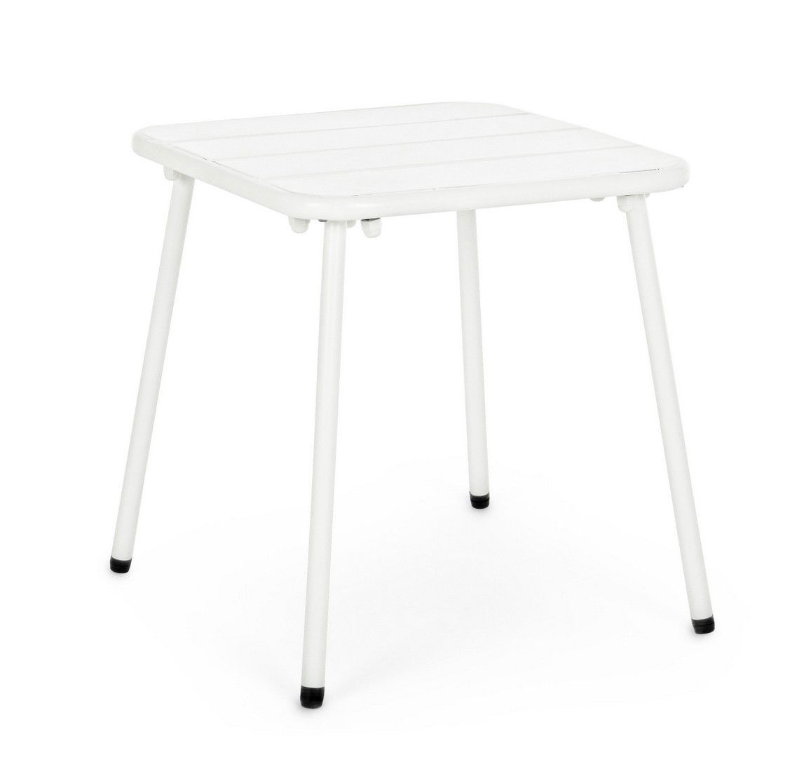 Masa de cafea pentru gradina / terasa, din metal, Marlyn, L40xl40xH40 cm
