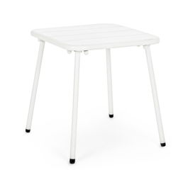 Masa de cafea pentru gradina / terasa, din metal, Marlyn, L40xl40xH40 cm