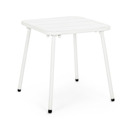 Masa de cafea pentru gradina / terasa, din metal, Marlyn, L40xl40xH40 cm