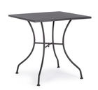 Masa de gradina / terasa din metal, Kelsie Antracit, L70xl70xH71 cm